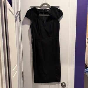 Rampage Black Cap Sleeve Dress